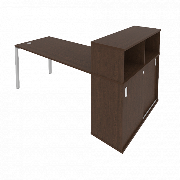 Стол с опорным шкафом-купе - БП.РС-СШК-3.4