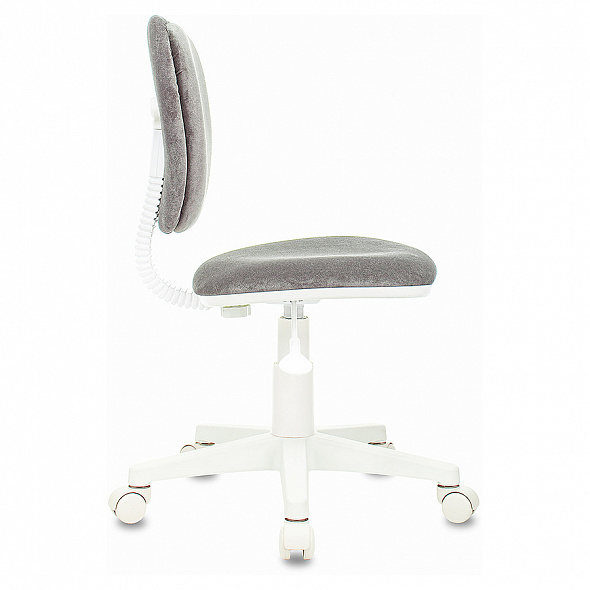 Кресло Бюрократ CH-W204NX серый Light-19 крестовина пластик пластик белый