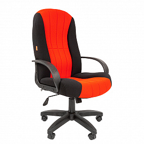 Кресло Chairman 685 ст черный / красный