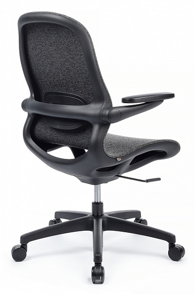 Кресло Miller (YX-300), Черный пластик/Черная ткань