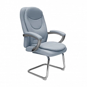 Кресло посетителя 6001v серый