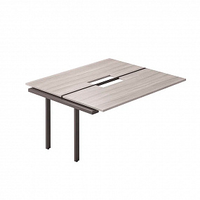 Приставной стол для стола бенч с алюминиевым слотом DU63A.160140GJ