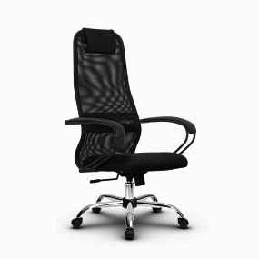 Кресло офисное Метта - SU-BP-8 Ch черный