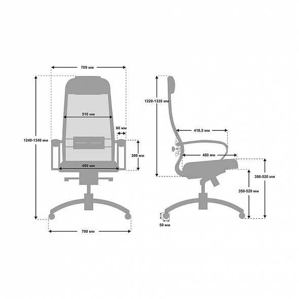 Кресло Samurai Comfort-1.01 светло-серый - z310800229