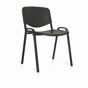 Кресло - ИЗО пластик на черном каркасе