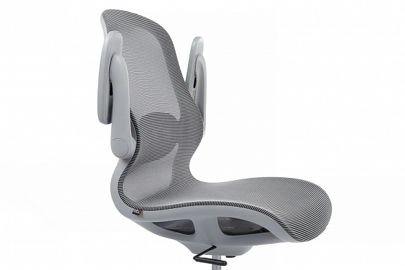 Кресло Miller (YSJ-300), Серый пластик/Серая сетка