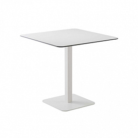 Sit-to-Stand стол 75х75 белый