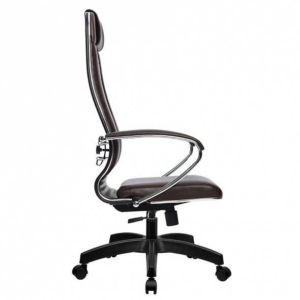 Кресло офисное МЕТТА Комплект 31 коричневый пластик