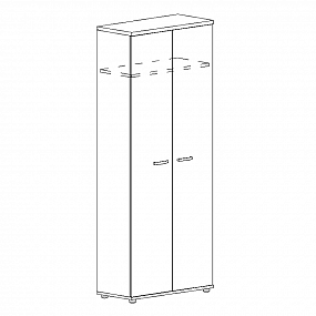 Шкаф для одежды - А4 9307 НД/БП
