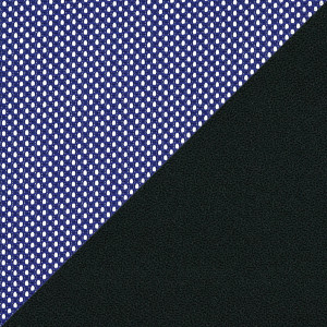 Сетка / ткань - синий / черный