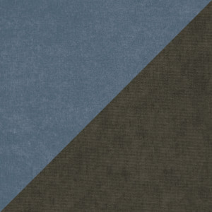Ткань велюр голубой / серый