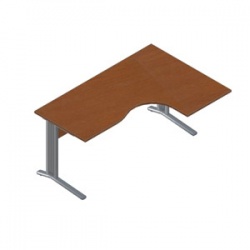 Стол интегральный на металлокаркасе - АМ-44 R/L + ОА-01/1600