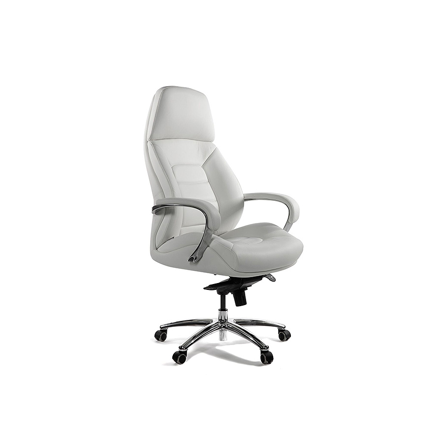 Белые компьютерные кресла