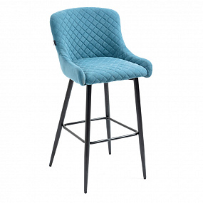 Барный стул Everprof Nico Ткань Голубой