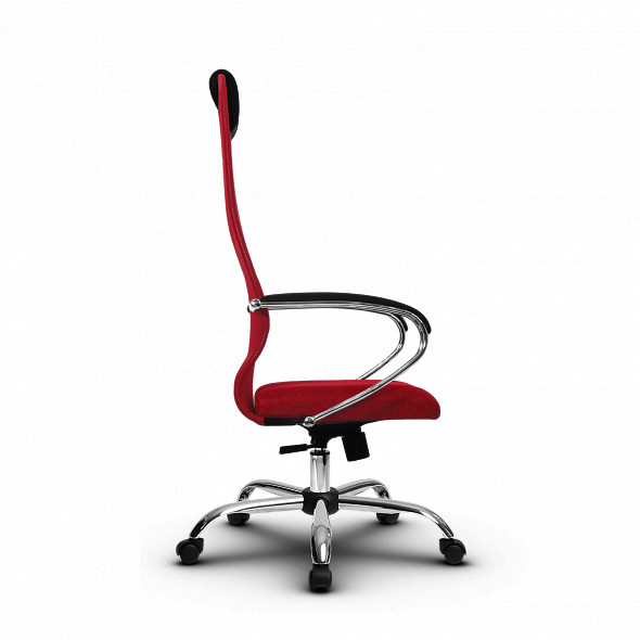 Кресло офисное Метта - SU-BK-8 Ch красный