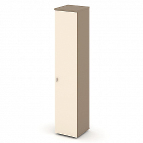 Шкаф высокий узкий правый (1 высокий фасад ЛДСП) - ES.SU-1.9(R)