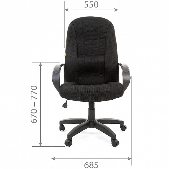 Кресло Chairman 685 TW черный