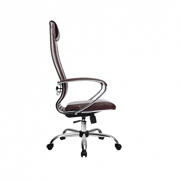 Кресло офисное МЕТТА Комплект 29 бордовый металл
