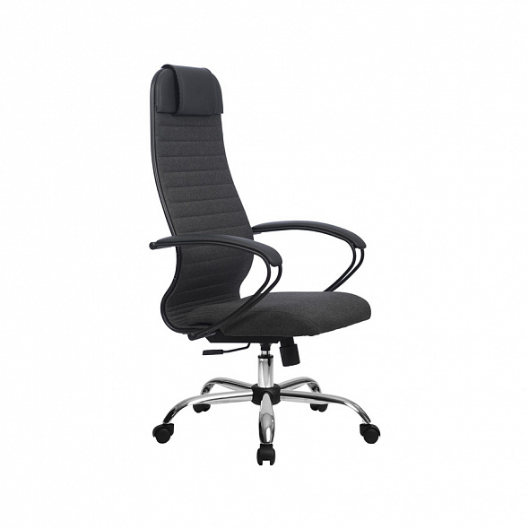 Кресло офисное МЕТТА Комплект 27 серый металл