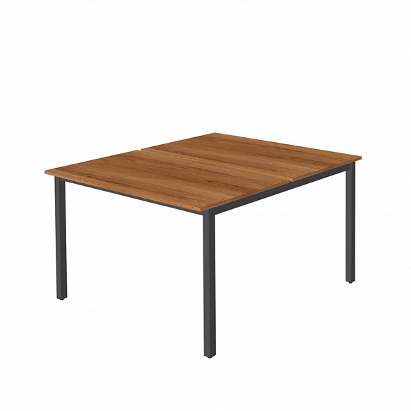 Сдвоенный стол на металлокаркасе - WM-4 (2 шт) + WM-4-02