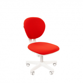 Кресло CHAIRMAN KIDS 108 белый пластик красный