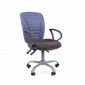 Кресло Chairman 9801 Эрго серый / голубой