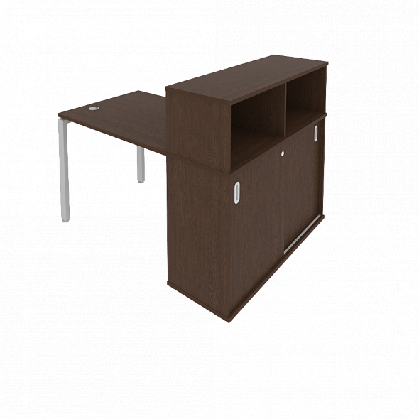 Стол с опорным шкафом-купе - БП.РС-СШК-3.1