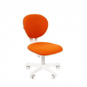 Кресло CHAIRMAN KIDS 108 белый пластик оранжевый