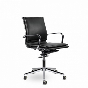 Кресло офисное - Кайман Комфорт СН-301 Н хром софт