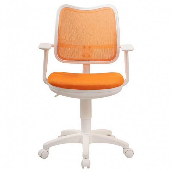 Кресло Бюрократ Ch-W797 оранжевый сиденье оранжевый TW-96-1 сетка/ткань крестовина пластик п