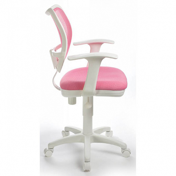 Кресло Бюрократ Ch-W797 розовый сиденье розовый TW-13A сетка/ткань крестовина пластик пласти