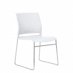 Кресло для посетителей HY-252A белое