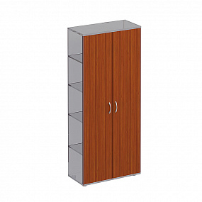 Двери деревянные высокие (2шт) - К 436 (французский орех)
