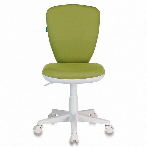 Кресло Бюрократ KD-W10 светло-зеленый 26-32 крестовина пластик пластик белый