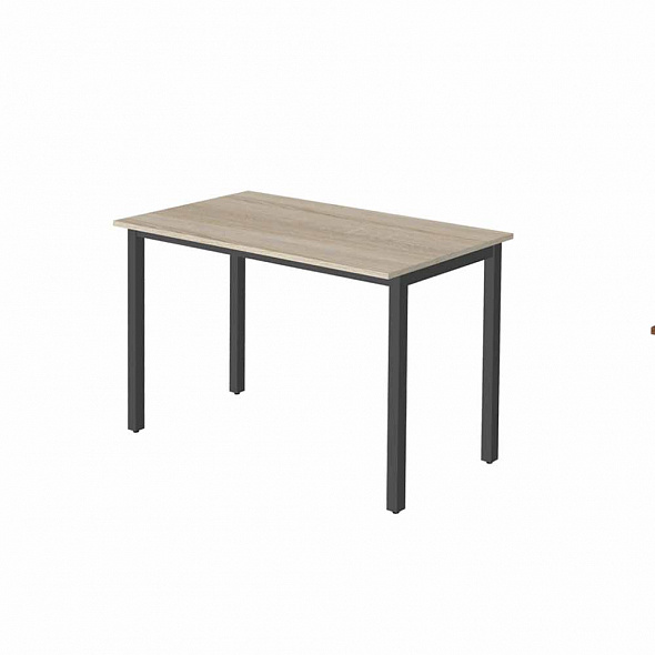 Одиночный стол на металлокаркасе - WM-2 + WM-2-01