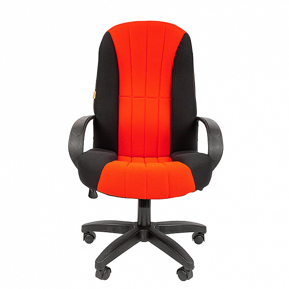 Кресло Chairman 685 ст черный / красный