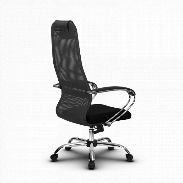 Кресло офисное Метта - SU-BK-8 Ch темно-серый/черный