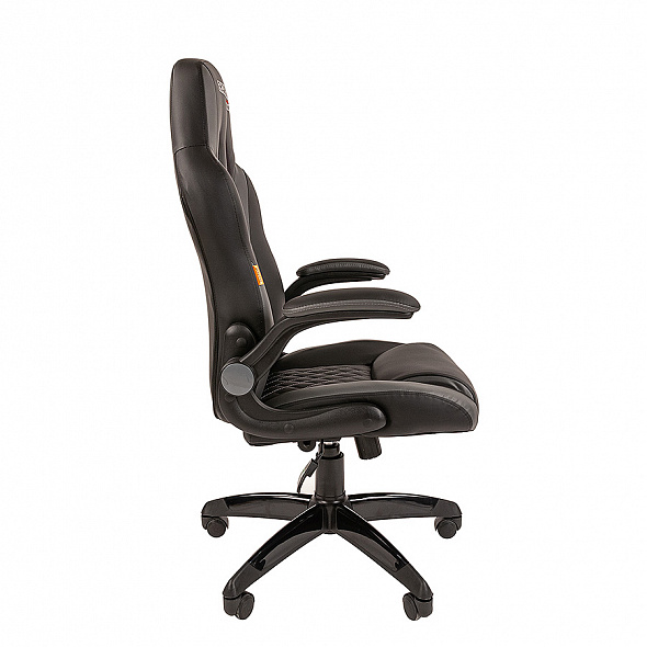 Кресло Chairman GAME 15 черный/серый