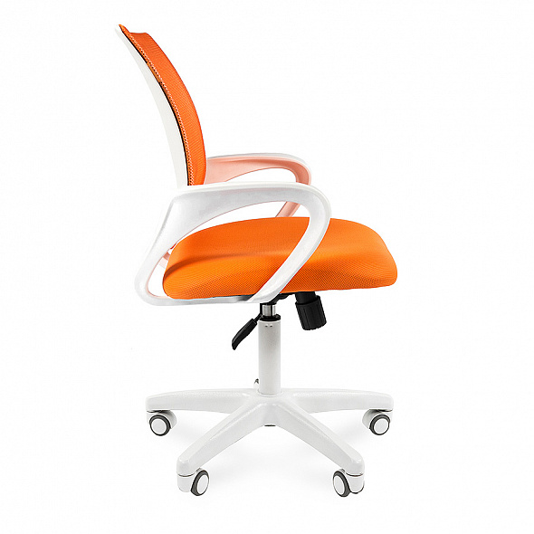 Кресло Chairman 696 white оранжевый
