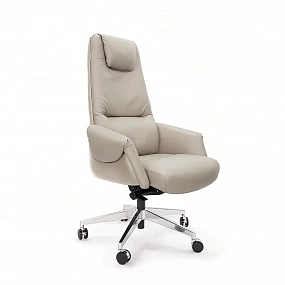 Кресло руководителя - AR-C107A-H светло-серый