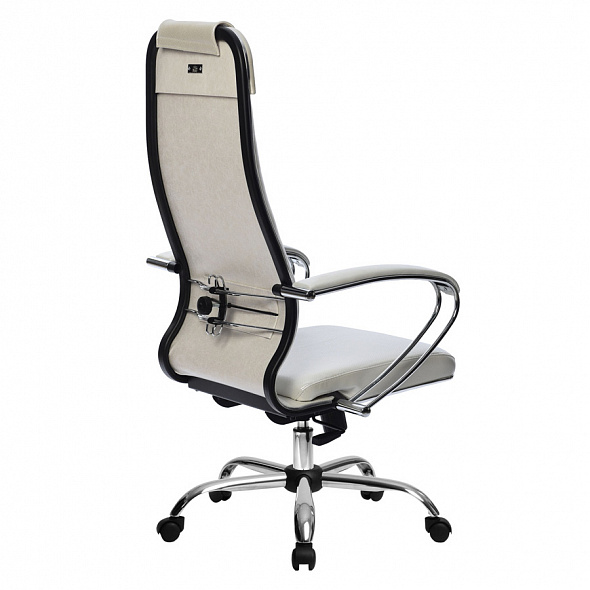 Кресло офисное МЕТТА Комплект 31 белый металл