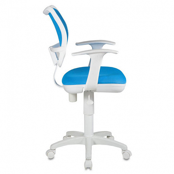 Кресло Бюрократ CH-W797 голубой сиденье голубой TW-55 сетка/ткань крестовина пластик пластик
