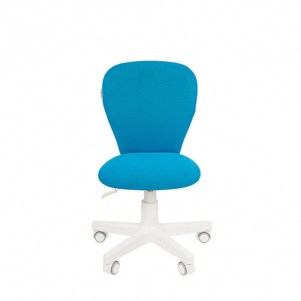 Кресло CHAIRMAN KIDS 105 белый пластик голубой