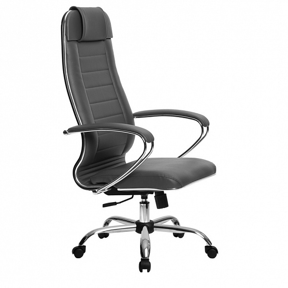 Кресло офисное МЕТТА Комплект 29 серый металл