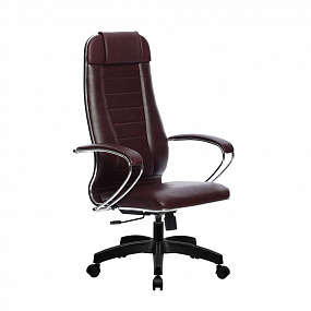 Кресло офисное МЕТТА Комплект 31 бордовый пластик