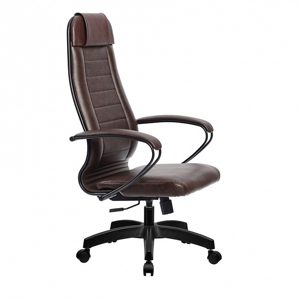 Кресло офисное МЕТТА Комплект 28 коричневый пластик