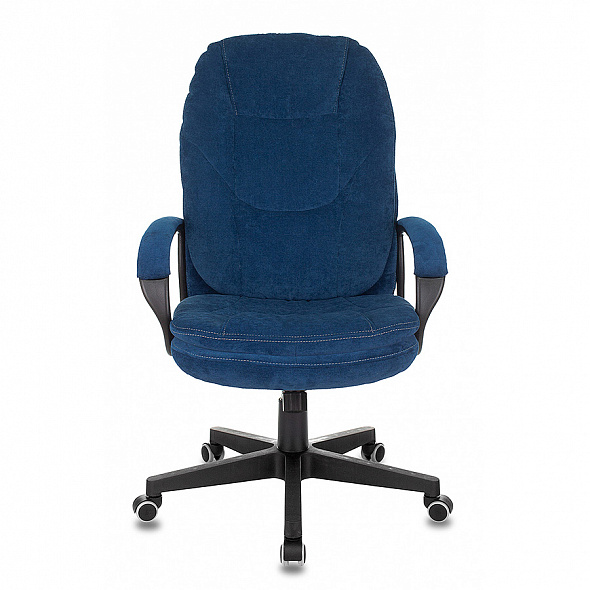 Кресло Бюрократ CH-868N Fabric темно-синий Velvet 29 крестовина пластик
