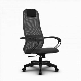 Кресло офисное Метта - SU-BP-8 Pl темно-серый