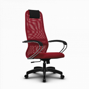 Кресло офисное Метта - SU-BK-8 Pl красный