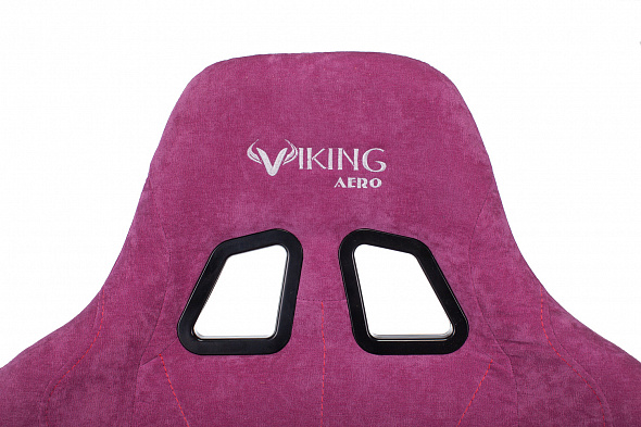 Кресло Бюрократ Zombie VIKING KNIGHT Fabric малиновый Light-15 с подголов. крестовина металл
